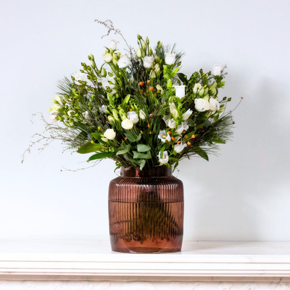 Zacht Wit — boeket van Hi!Blom